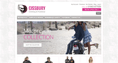 Desktop Screenshot of cissburyleathers.co.uk